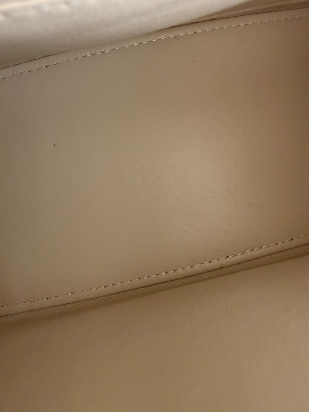 Balenciaga Hourglass S in Cream Croc-Embossed Leather - Picture 7 of 7